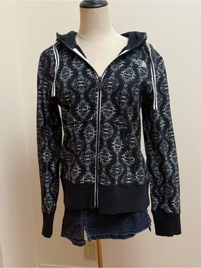 2000s north face zip up size m